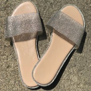 Women’s rhinestone sandals